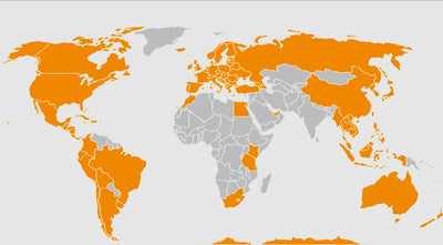 How many countries in the world? 197?