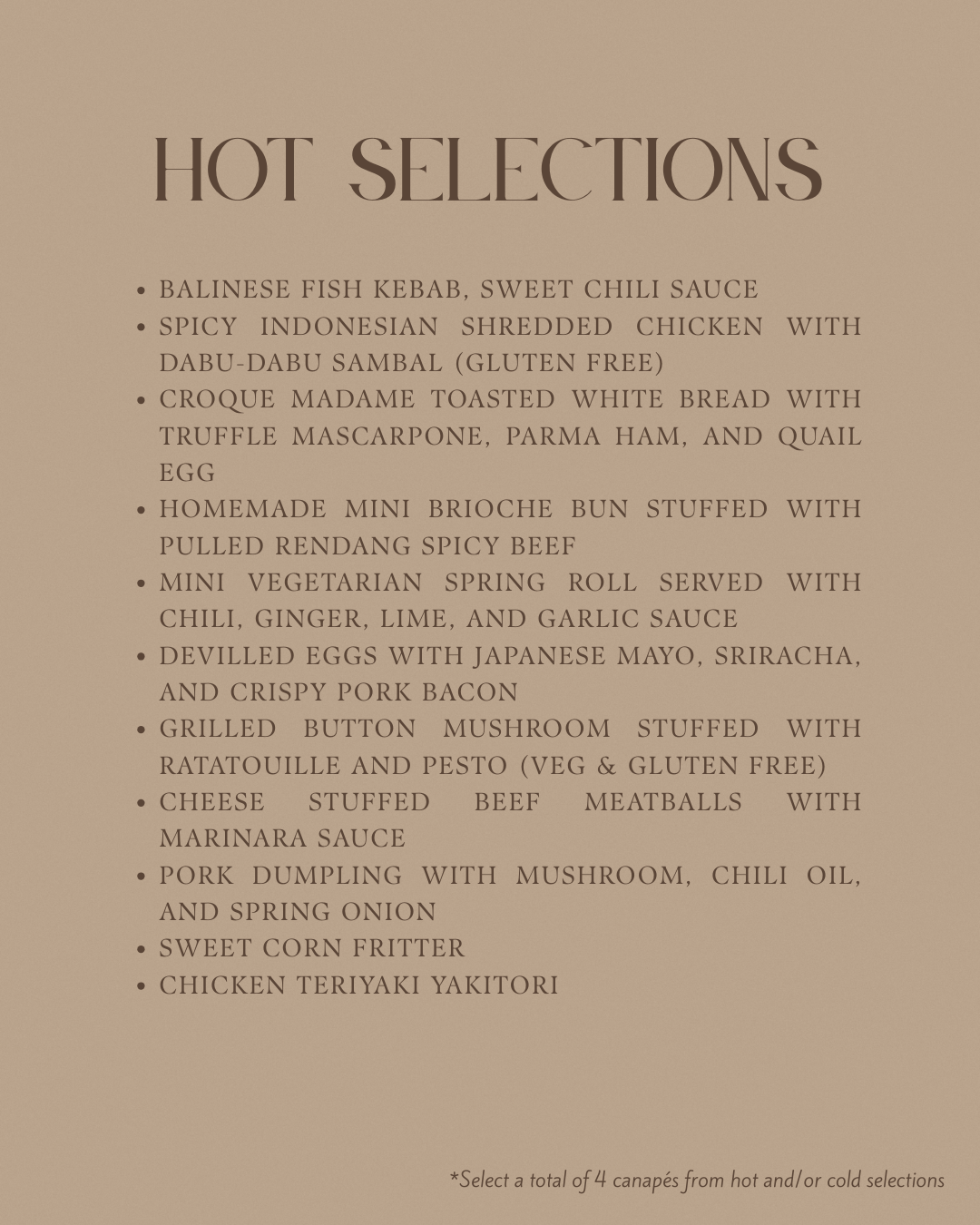 Canapes