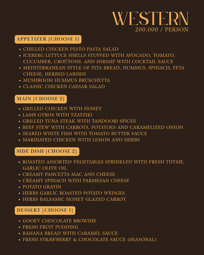 Catering - Buffet