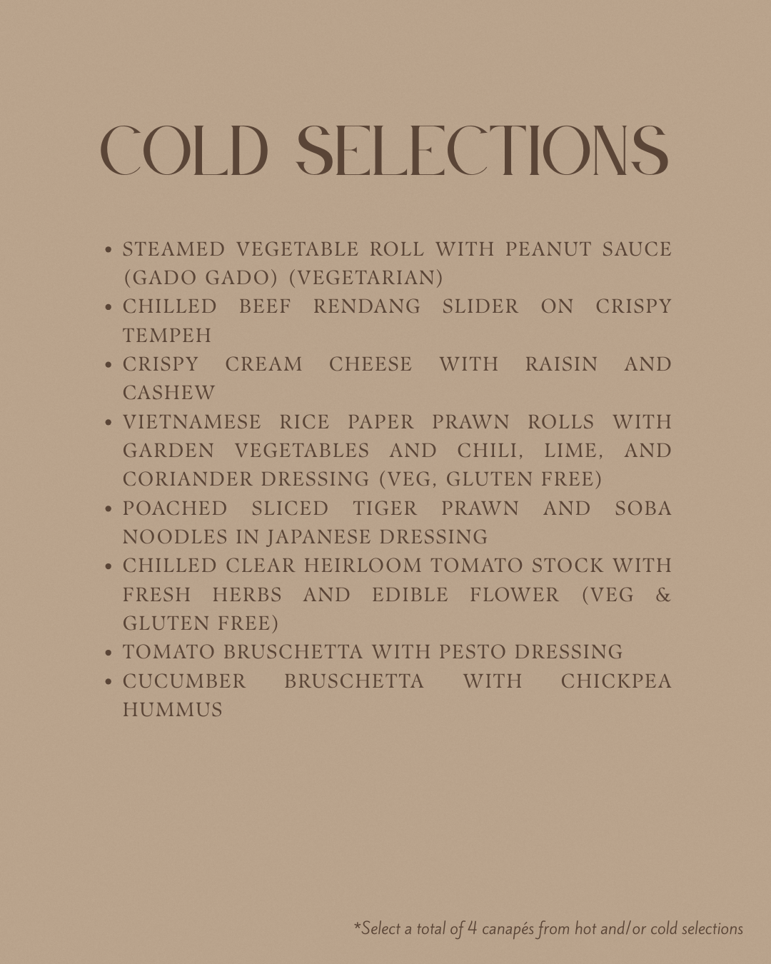 Canapes