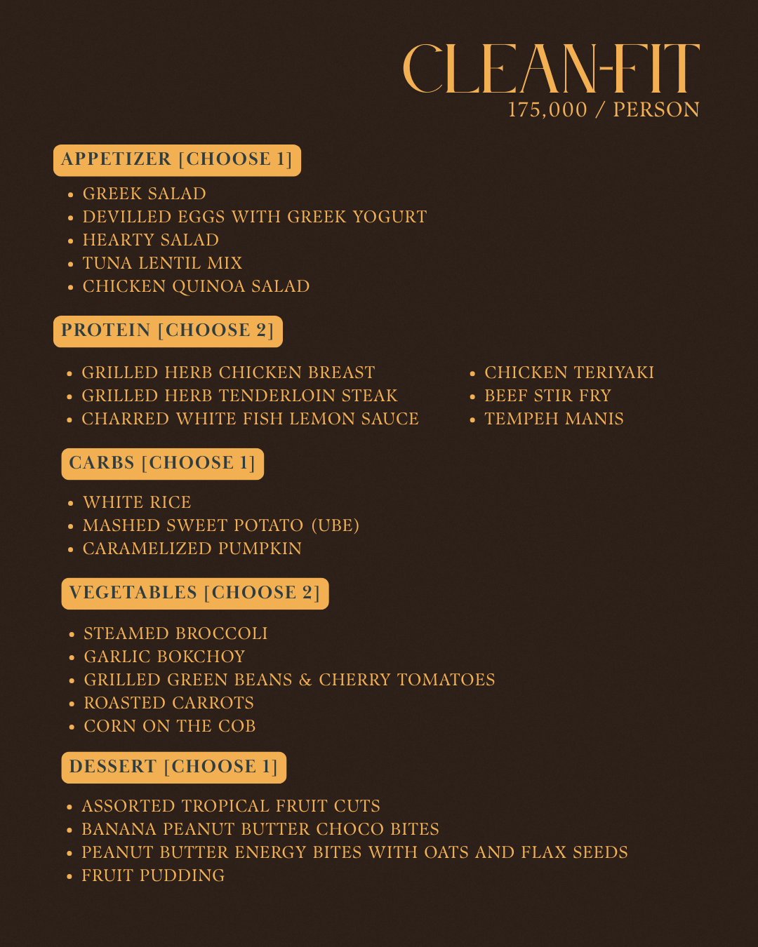 Catering - Buffet